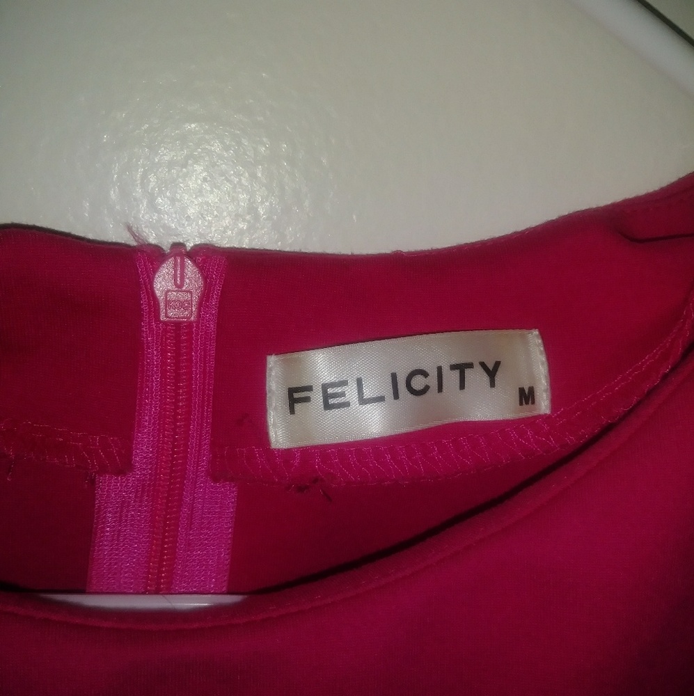 Pink Shift Dress - Picture 4 of 6